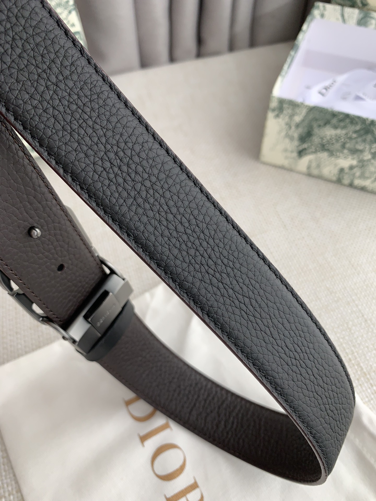 Dior Leather Belts 1:1 Mirror Version