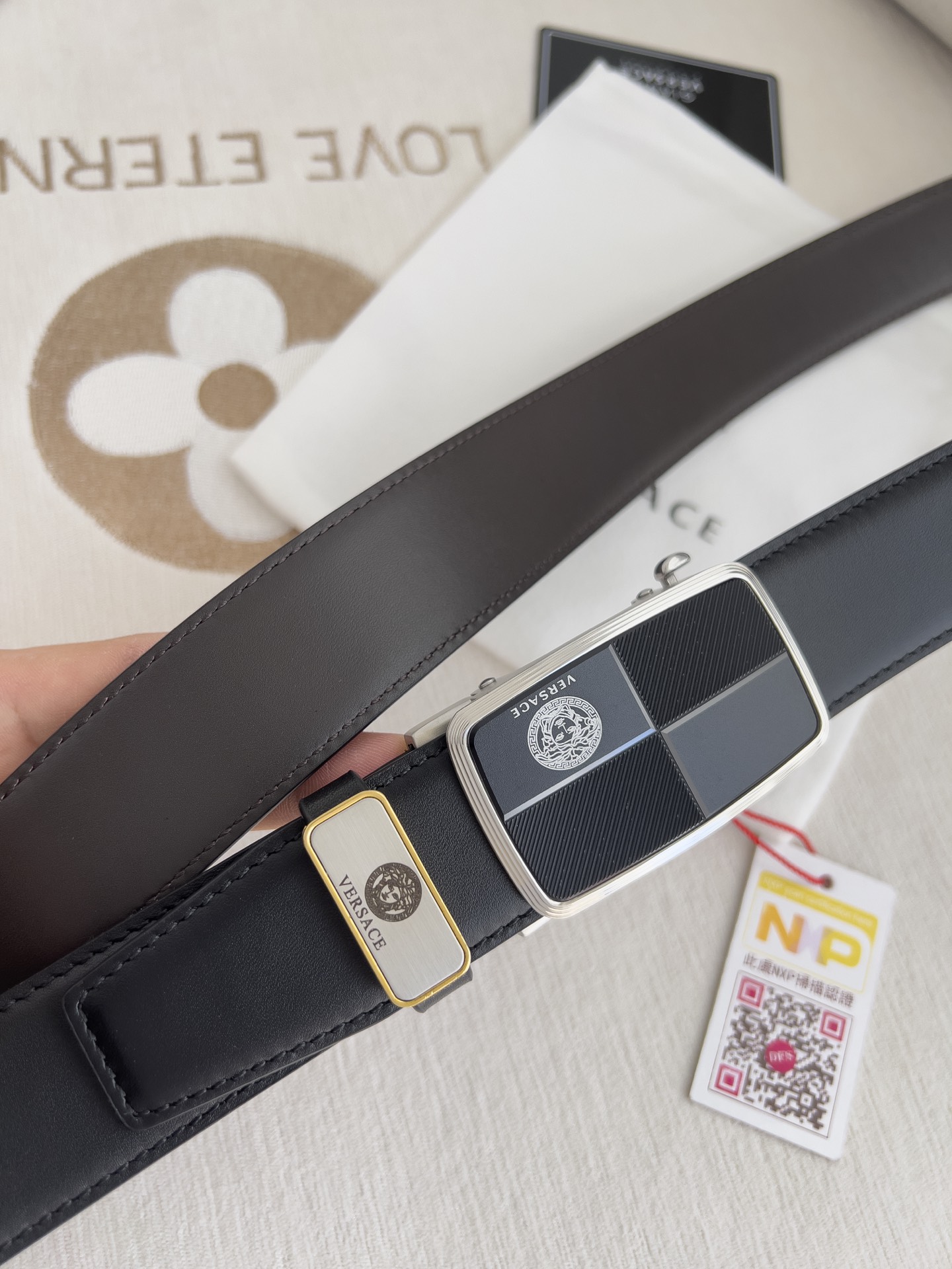 Versace Leather Belts 1:1 Mirror Version