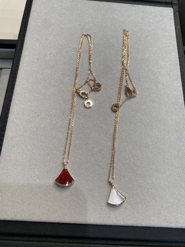 BVLGARI DREAM NECKLACE Dupe, Rose Gold