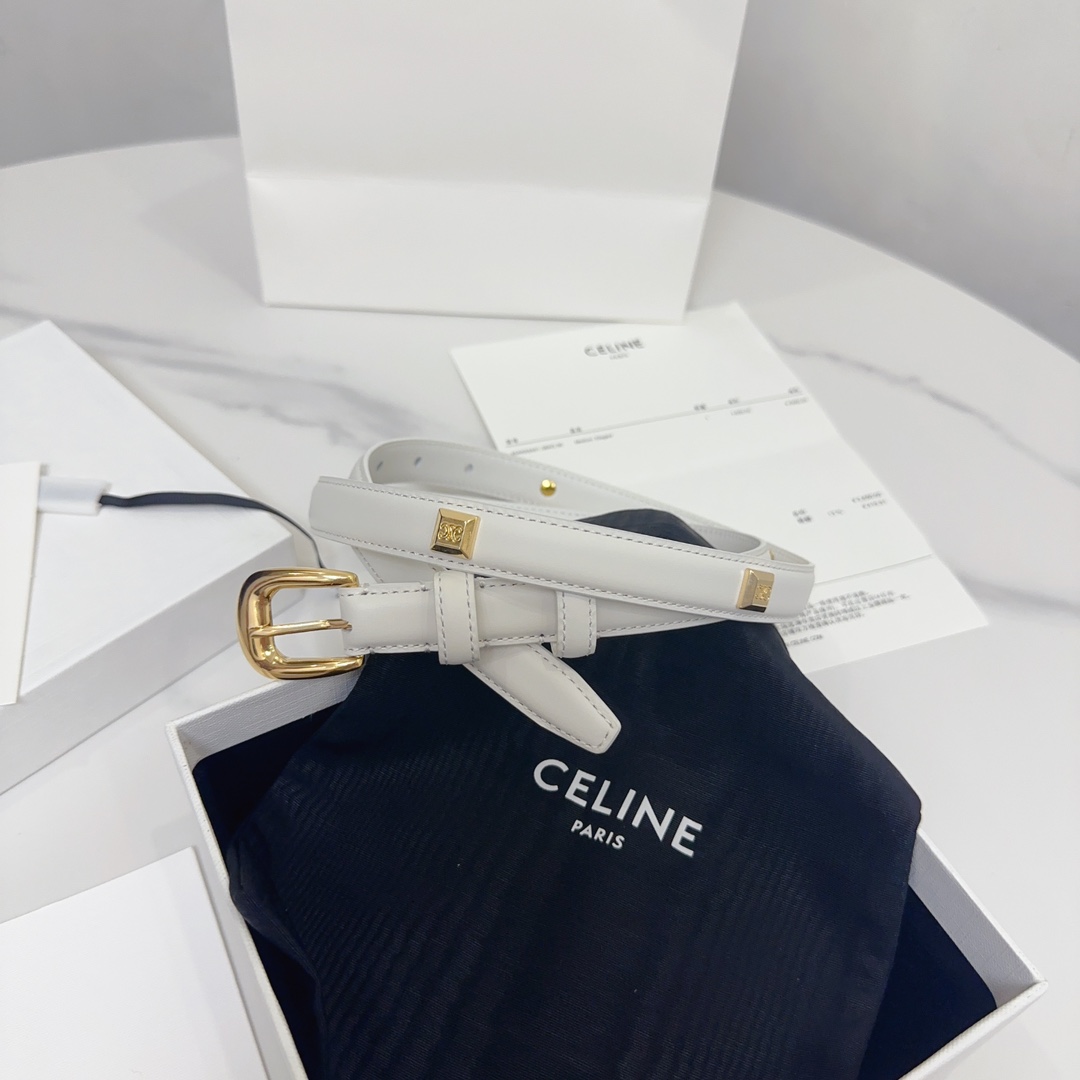 Celine Leather Belts 1:1 Mirror Version
