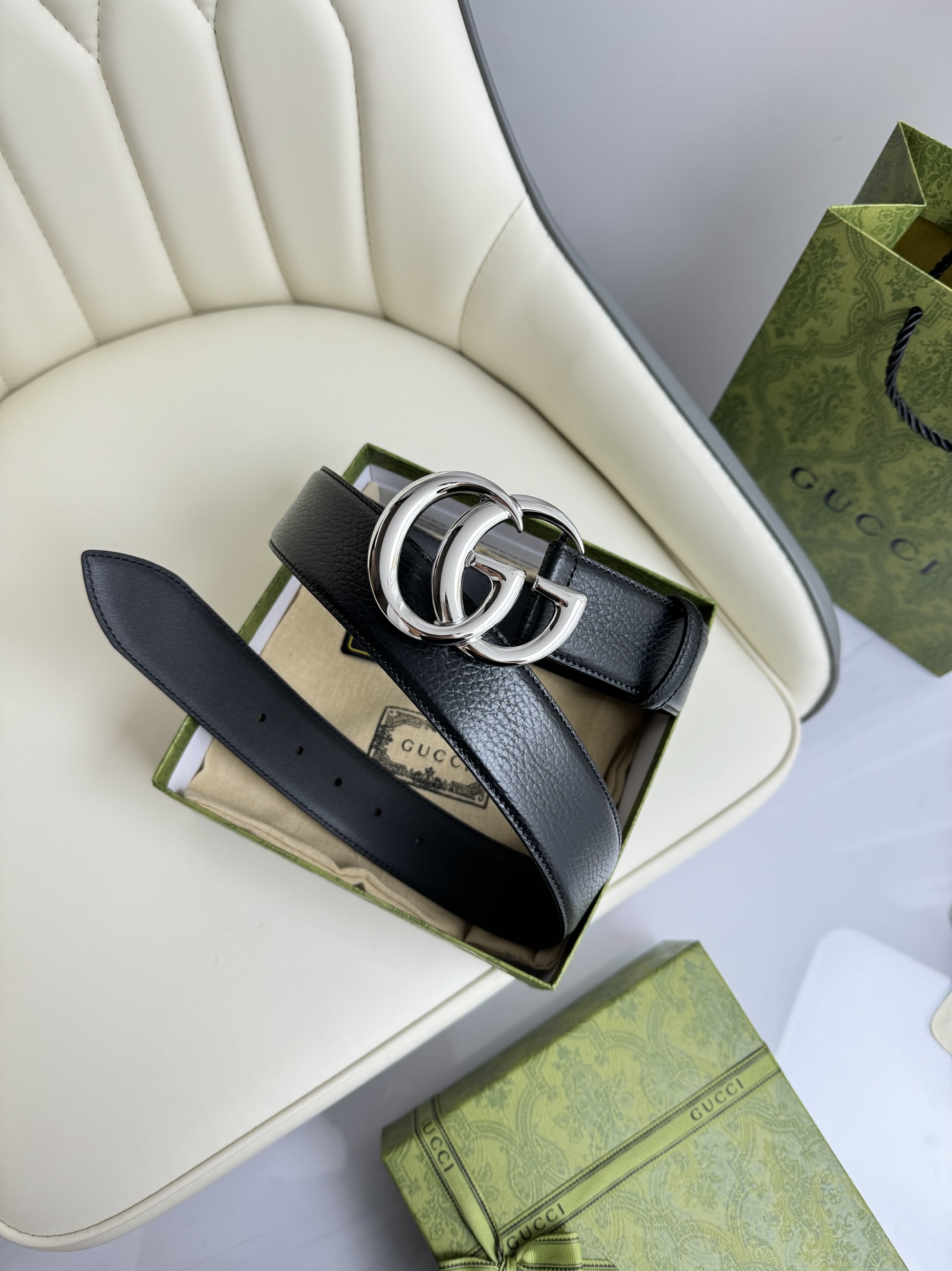 Gucci Leather Belts 1:1 Mirror Version