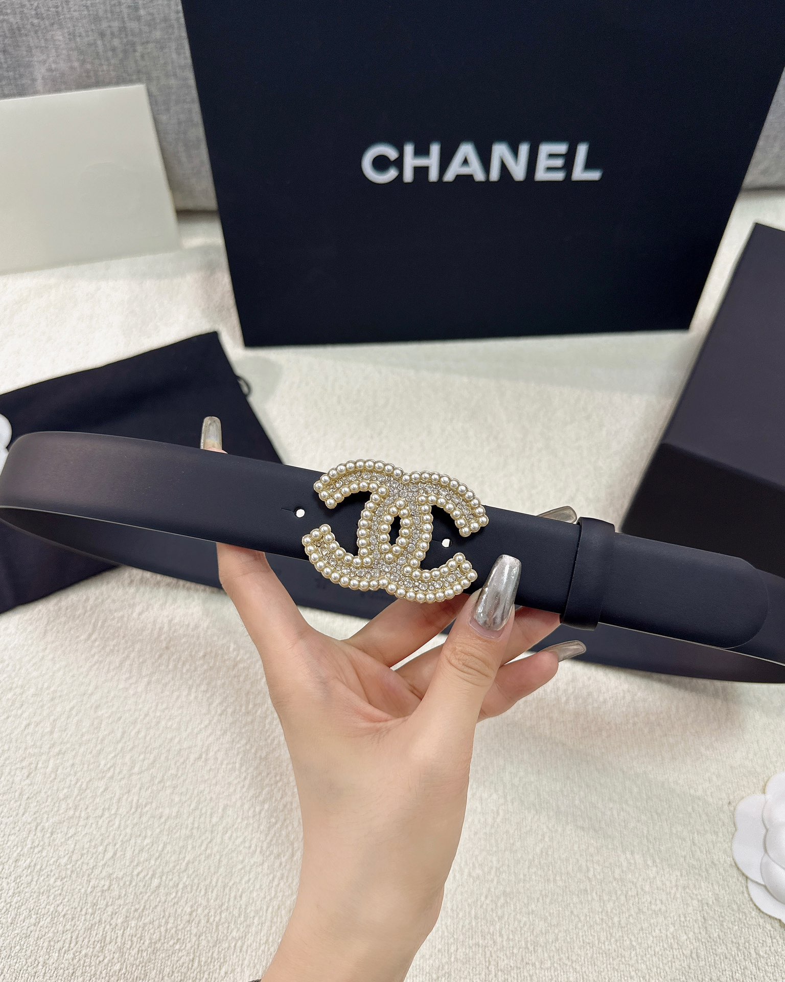 Chanel Leather Belts 1:1 Mirror Version