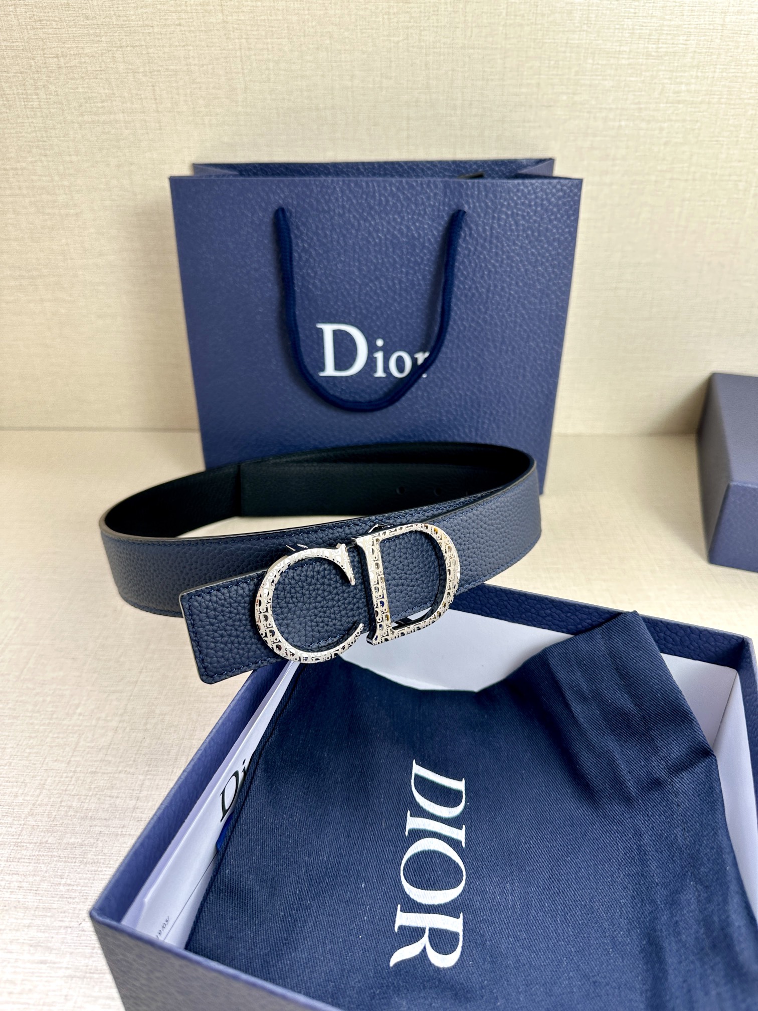 Dior Leather Belts 1:1 Mirror Version