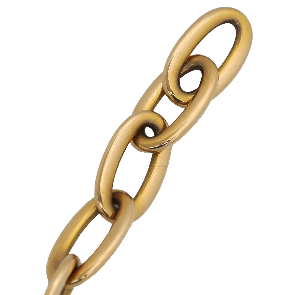 Cartier 18K Rose Gold Diamond C De Cartier Links Bracelet