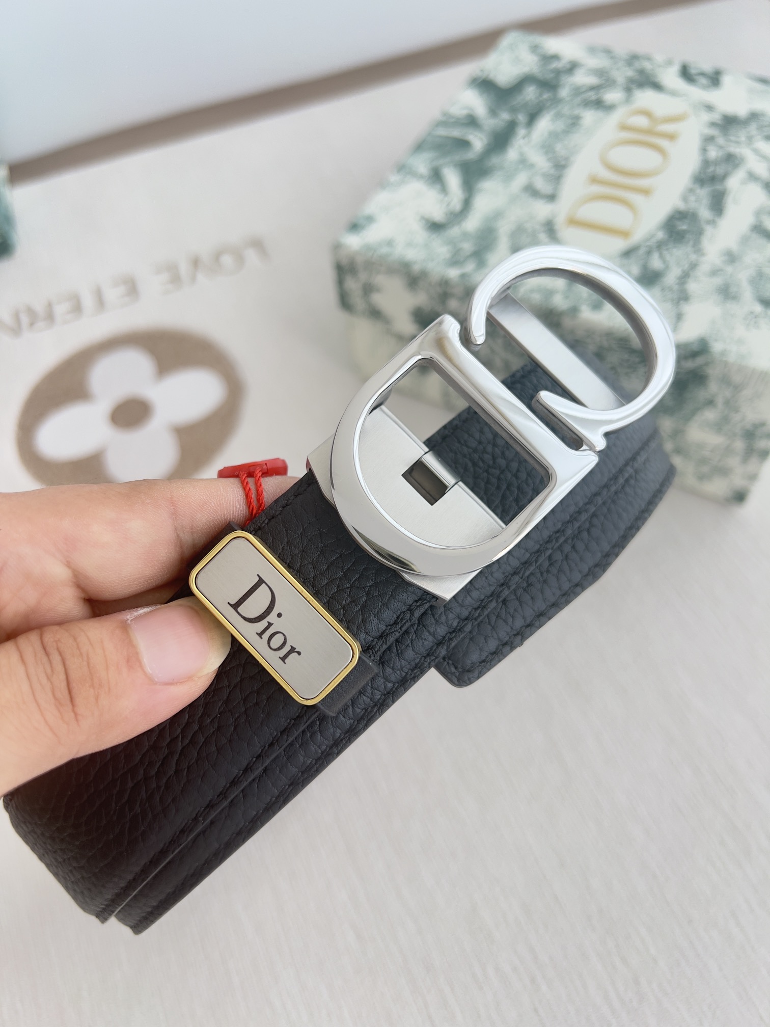 Dior Leather Belts 1:1 Mirror Version