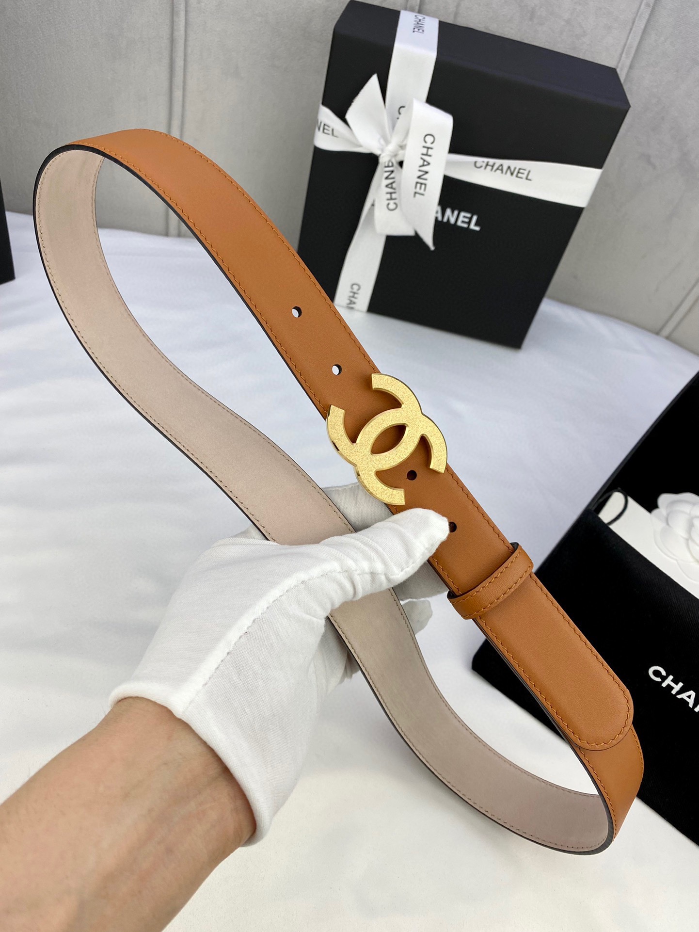 Chanel Leather Belts 1:1 Mirror Version
