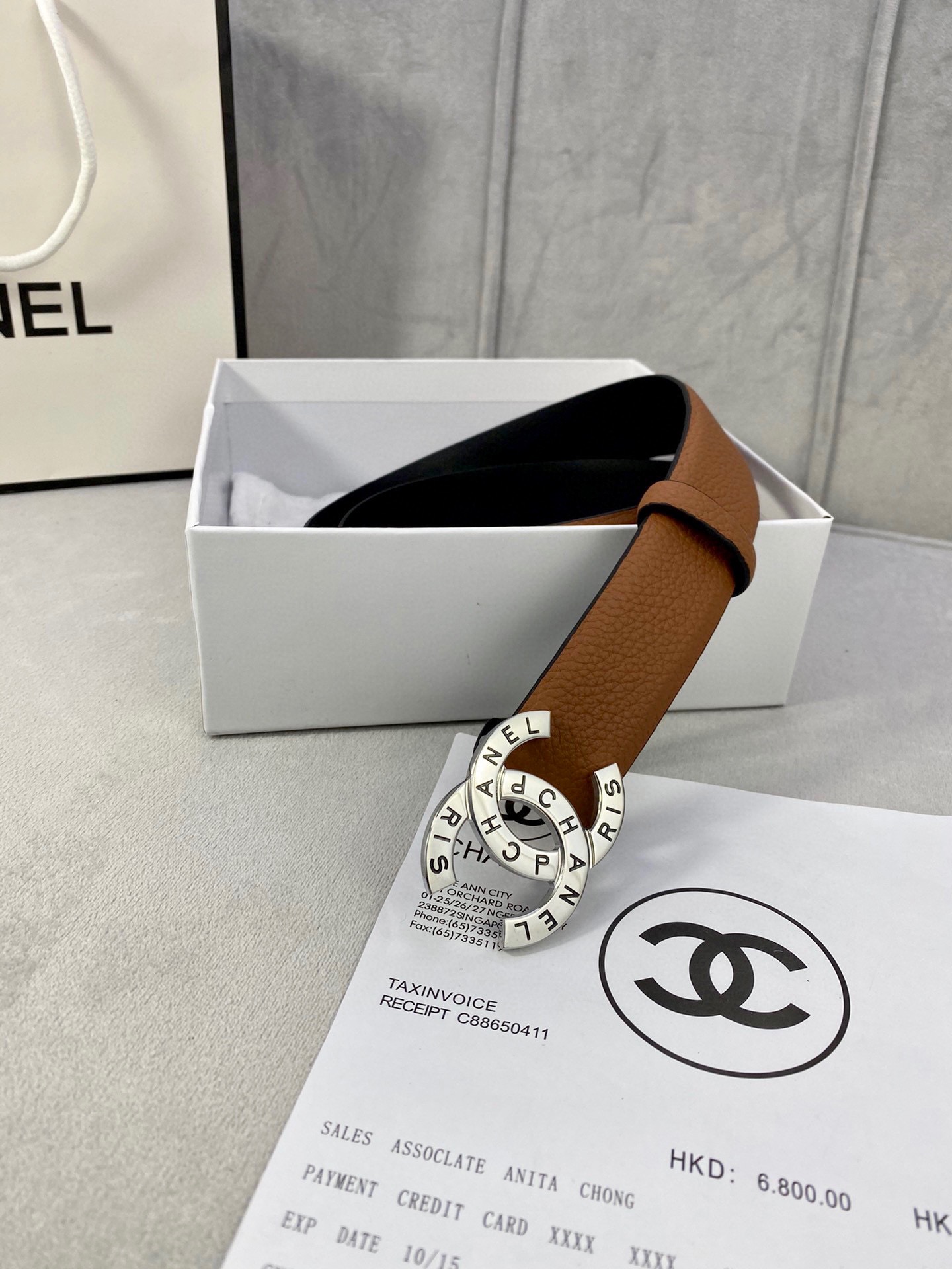 Chanel Leather Belts 1:1 Mirror Version