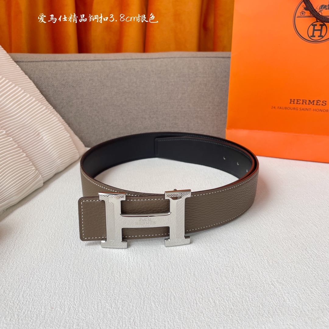 Hermes Leather Belts 1:1 Mirror Version