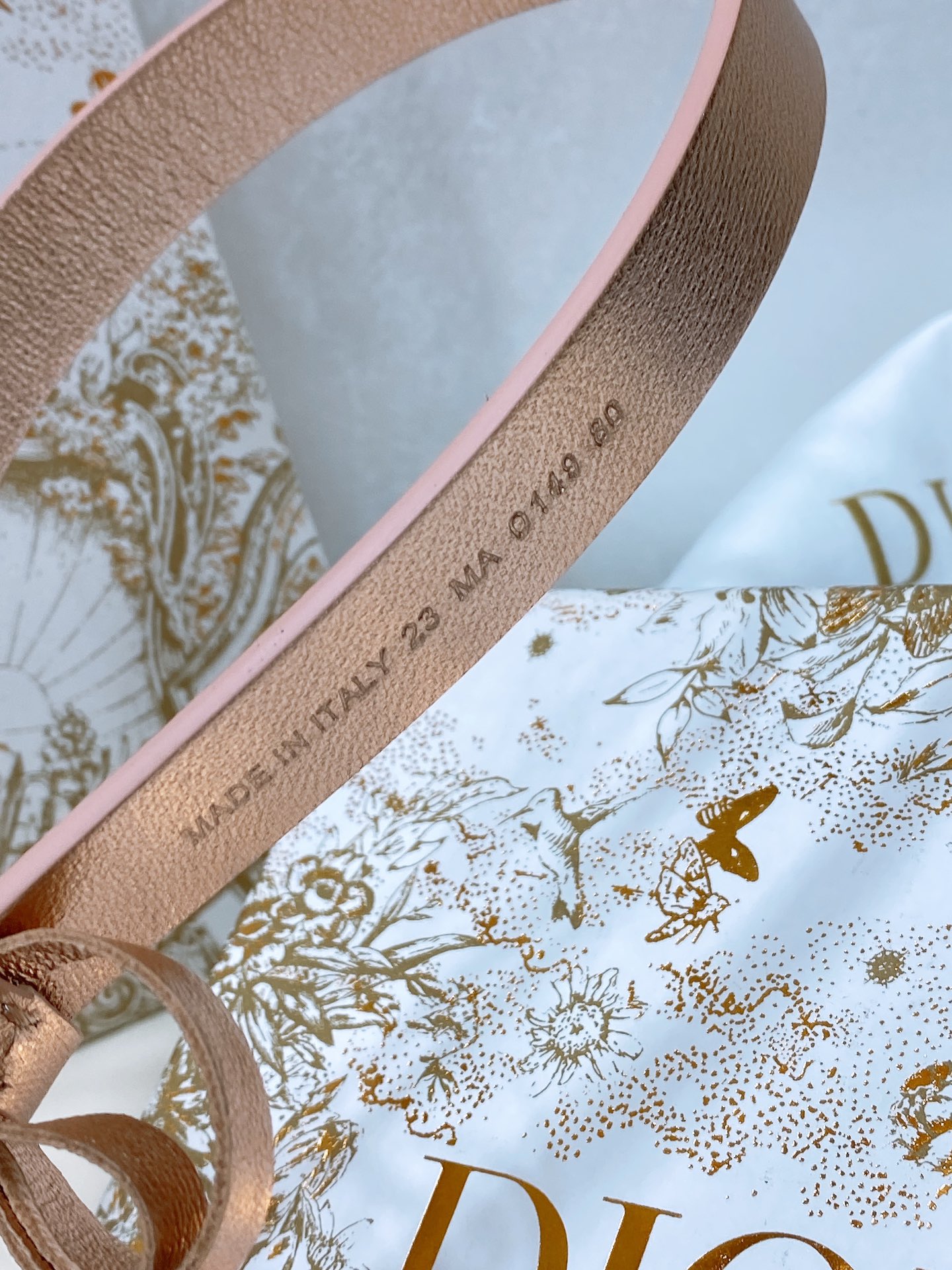 Dior Leather Belts 1:1 Mirror Version