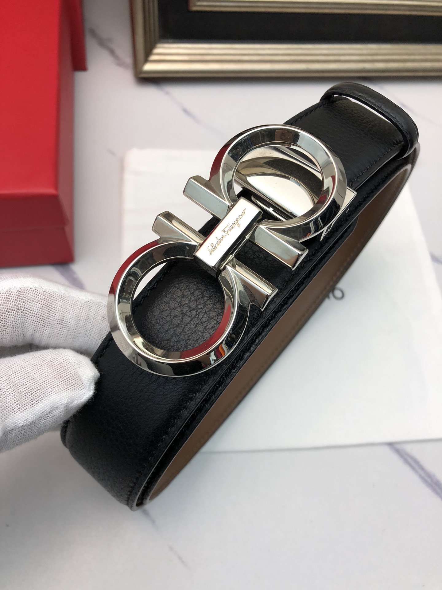 Ferrgamo Leather Belts 1:1 Mirror Version