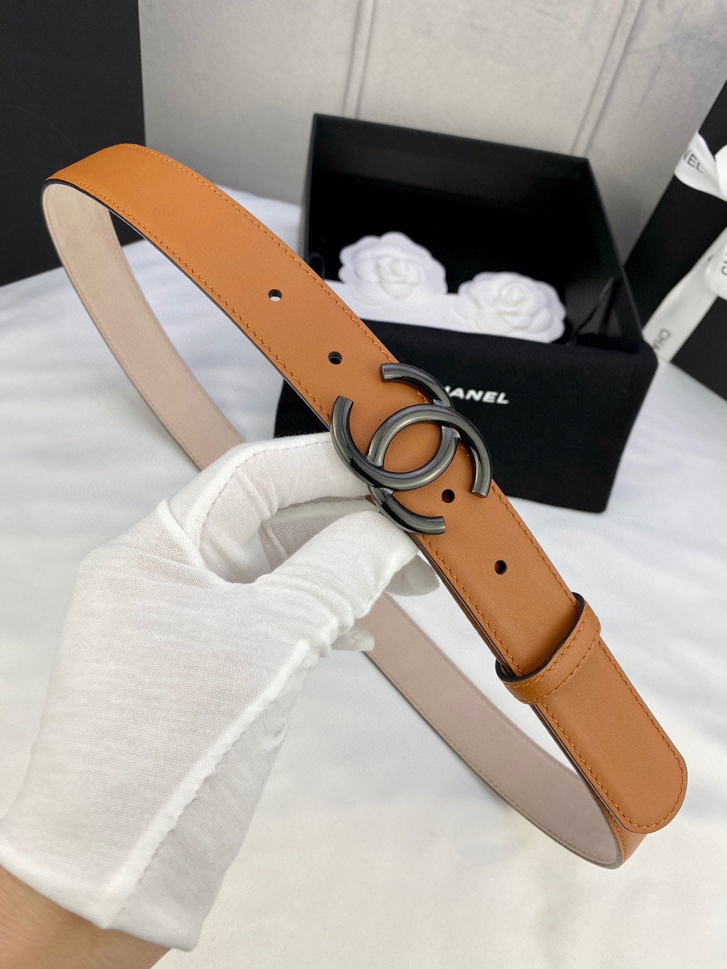 Chanel Leather Belts 1:1 Mirror Version