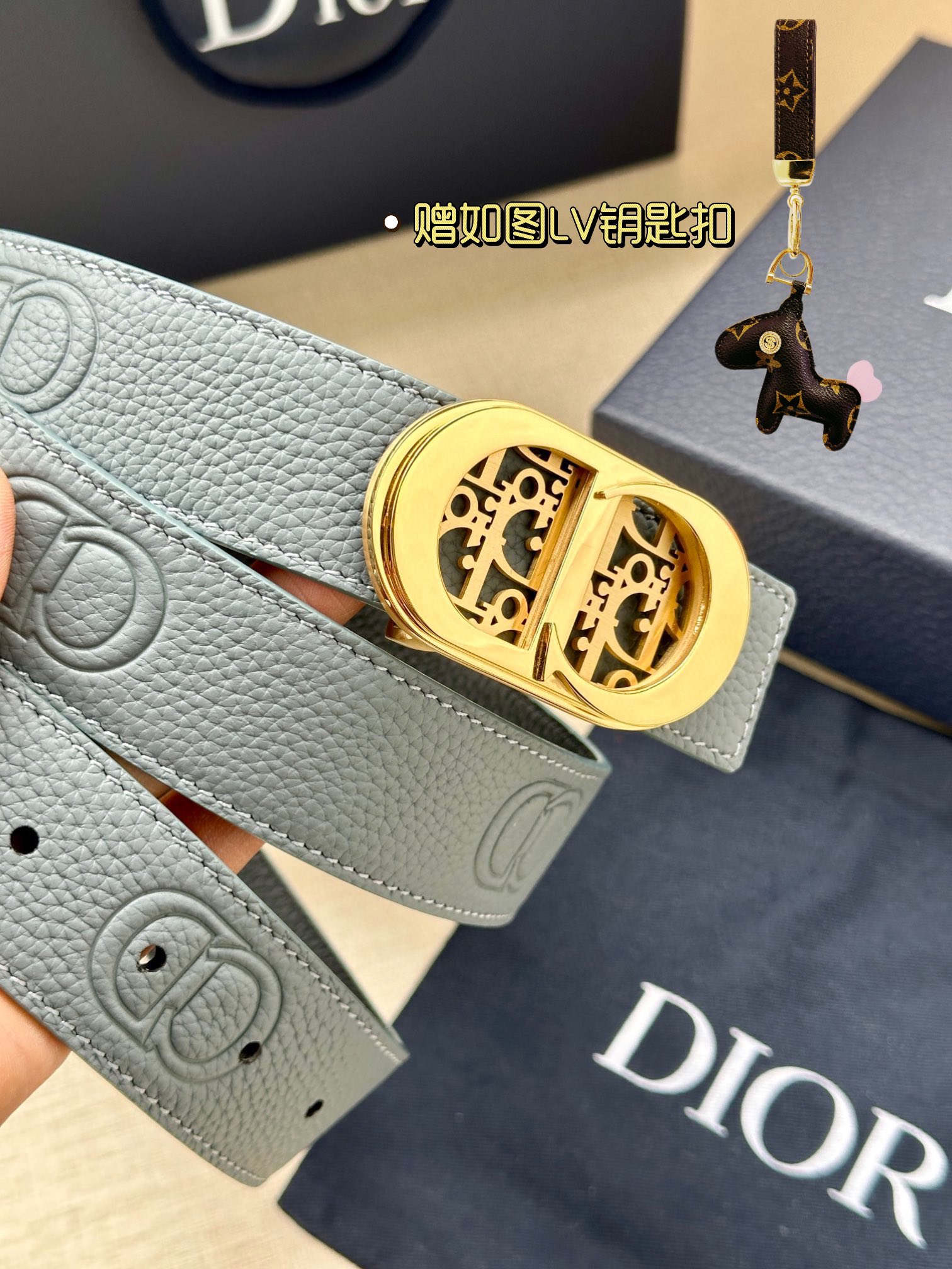 Dior Leather Belts 1:1 Mirror Version