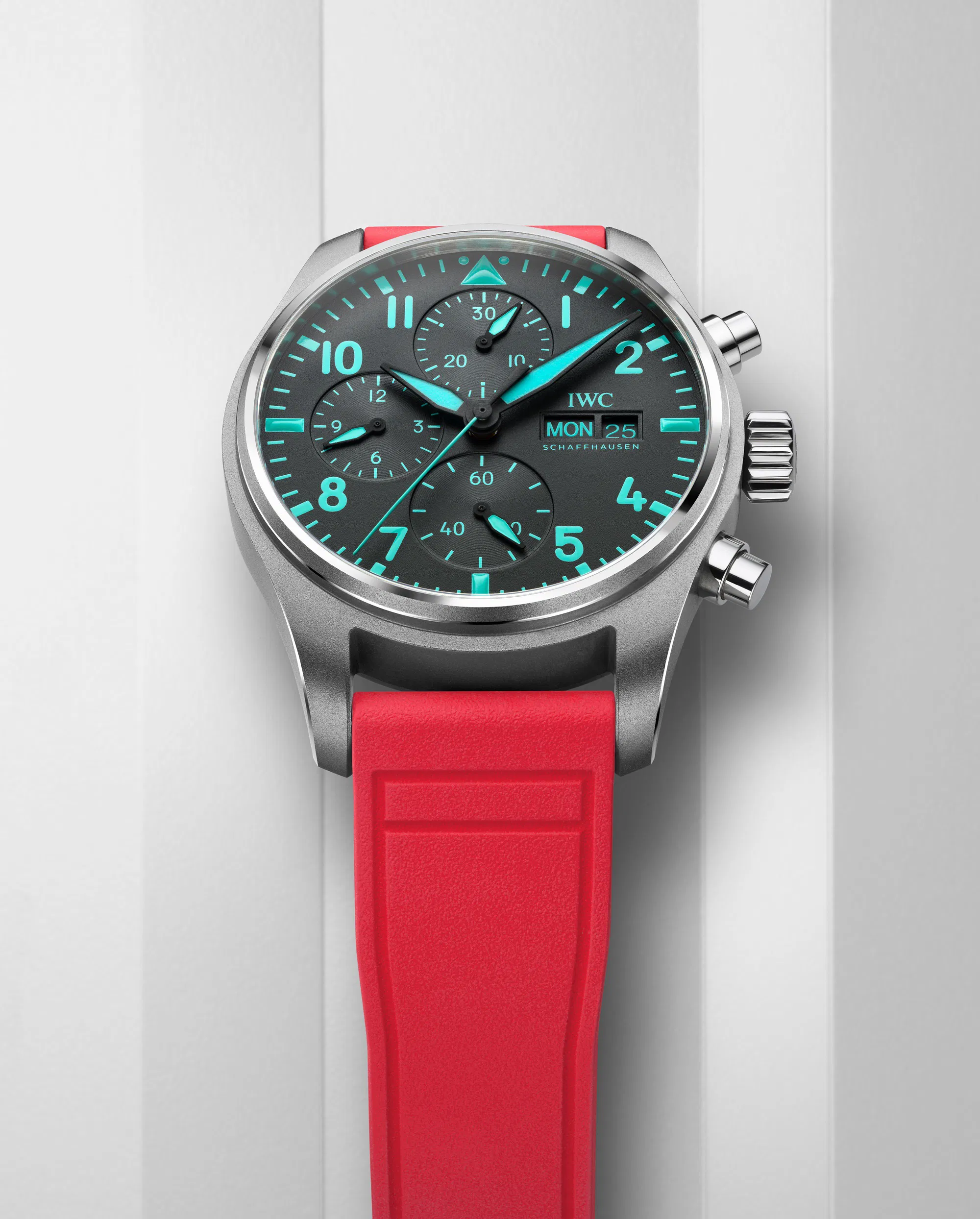 Schaffhausen Pilots watch chronograph 41 mercedes amg petronas formula one team iw388114