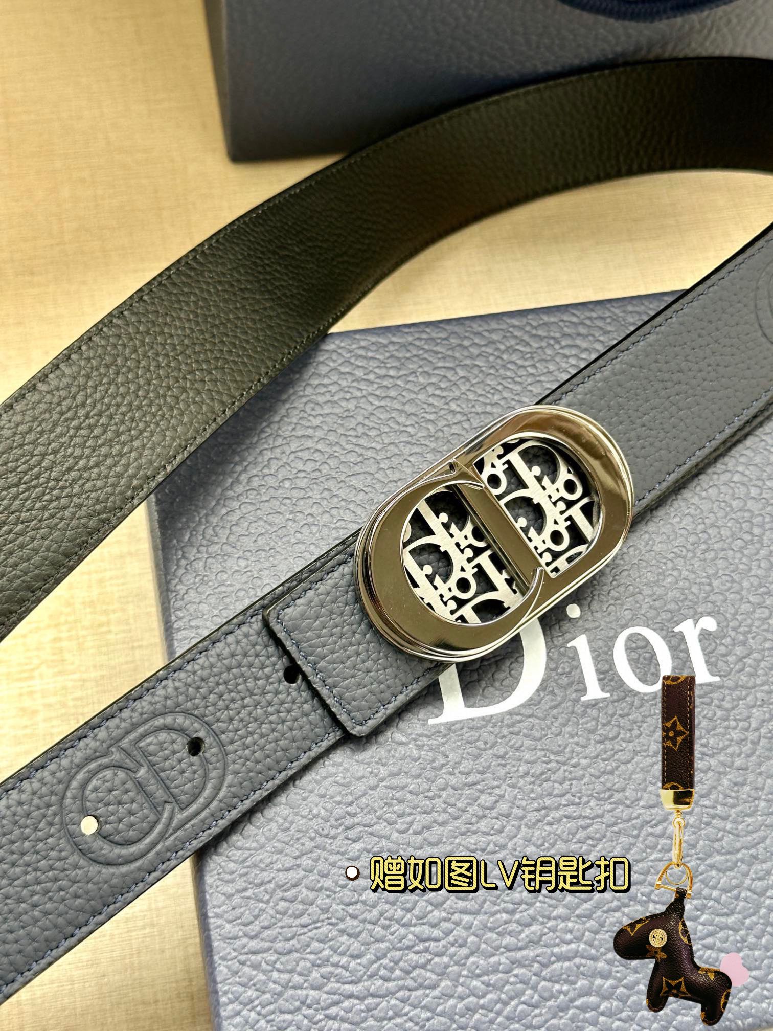 Dior Leather Belts 1:1 Mirror Version