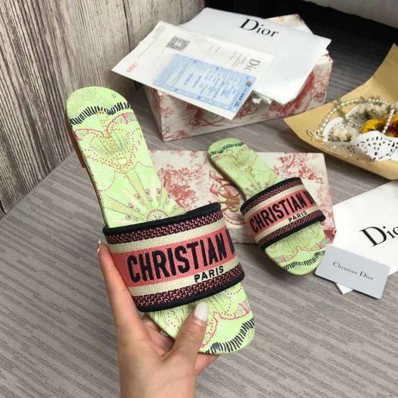 Dior DWAY Slide Slipper Sandals (Replica)