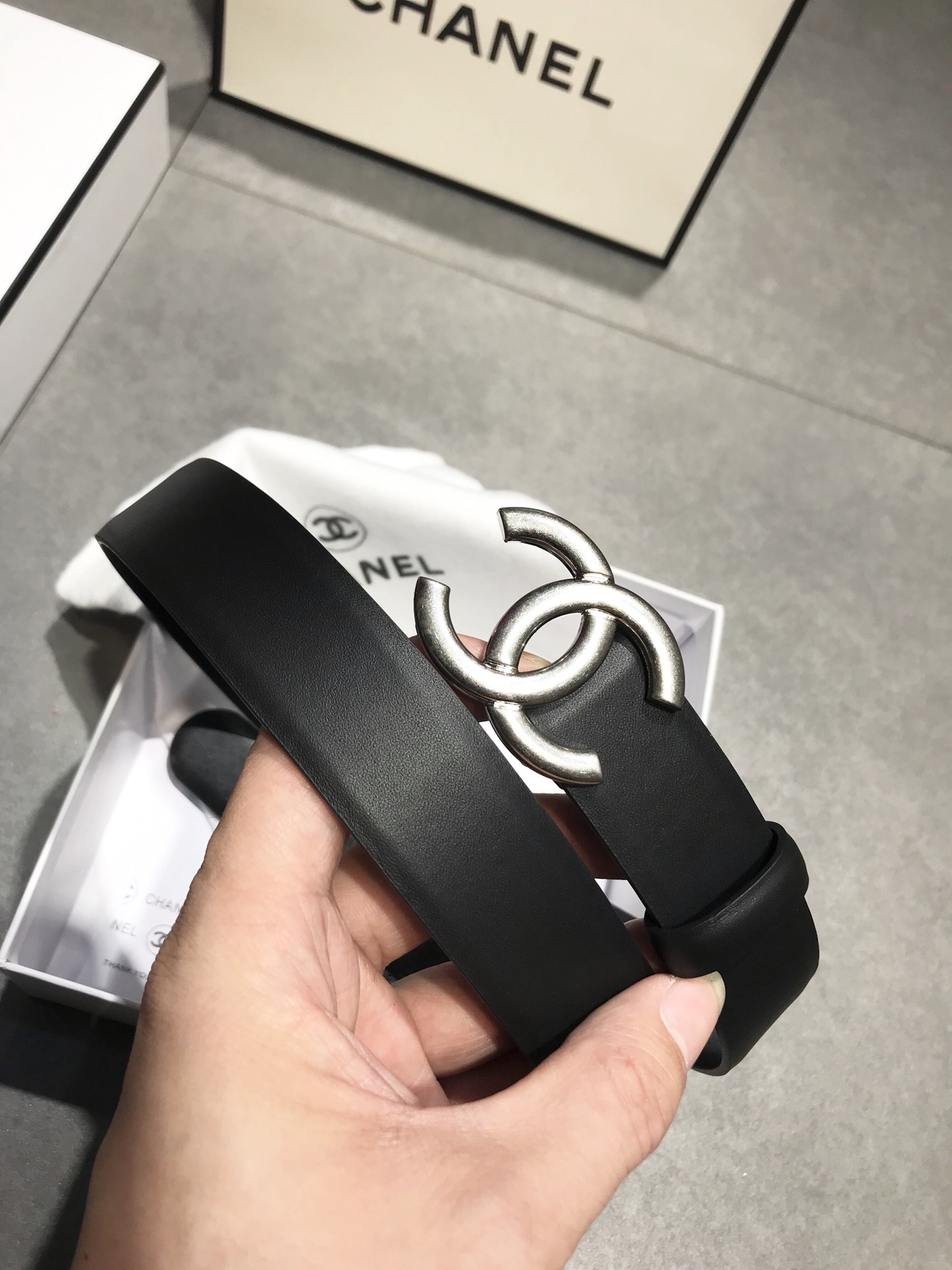 Chanel Leather Belts 1:1 Mirror Version