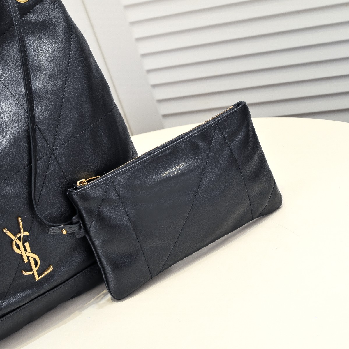 Saint Laurent YSL Pochon_Trash Bag Shoulder Bag Handbag