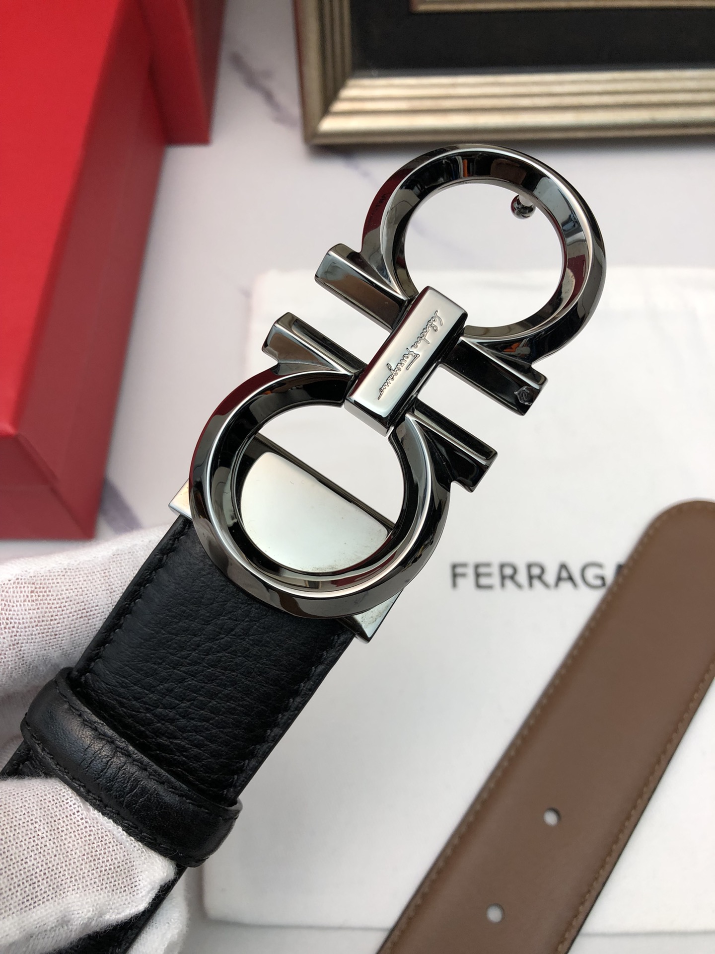 Ferrgamo Leather Belts 1:1 Mirror Version