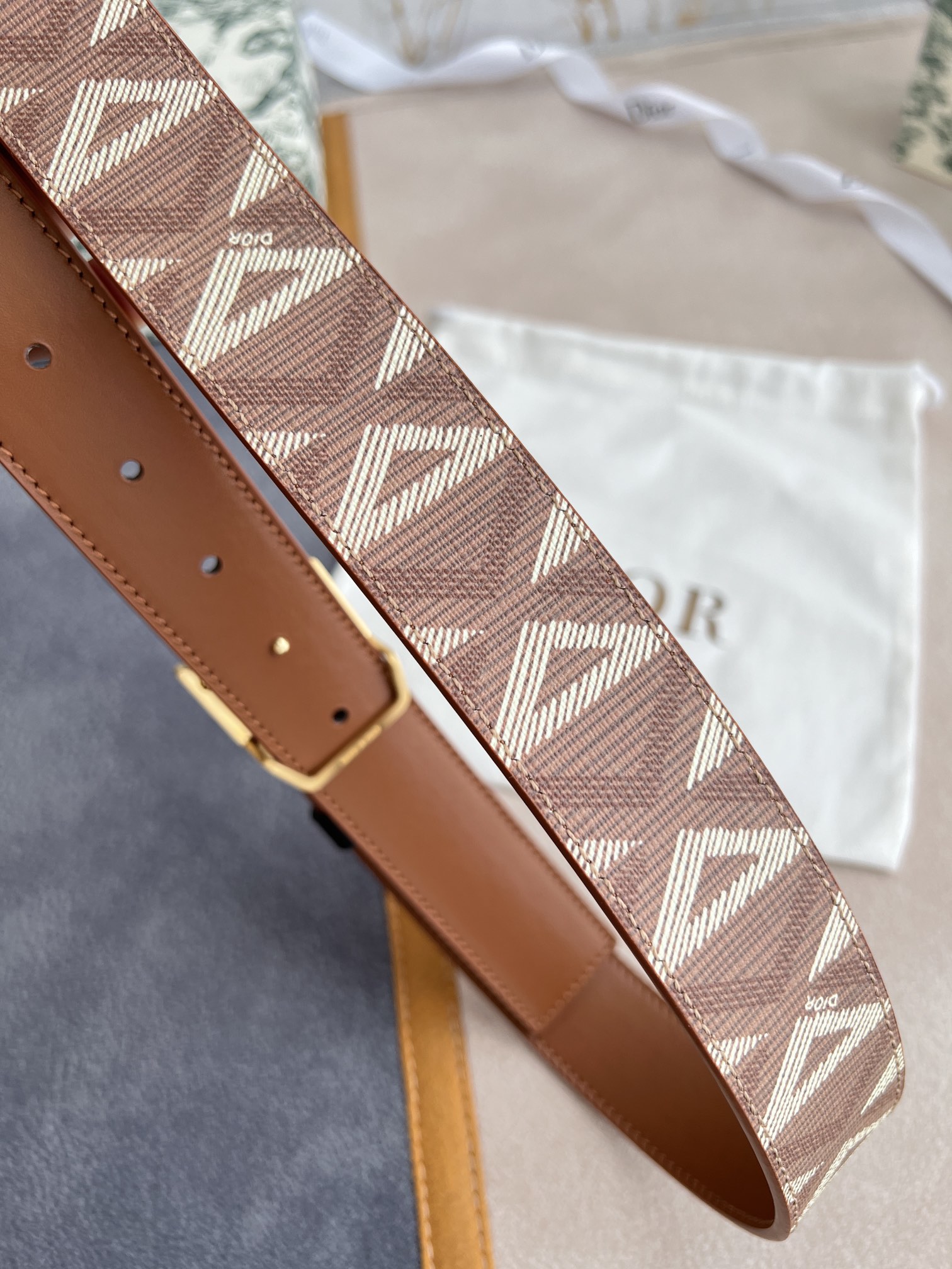 Dior Leather Belts 1:1 Mirror Version