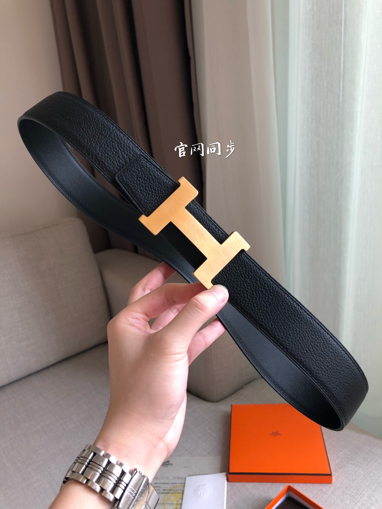 Hermes Leather Belts 1:1 Mirror Version