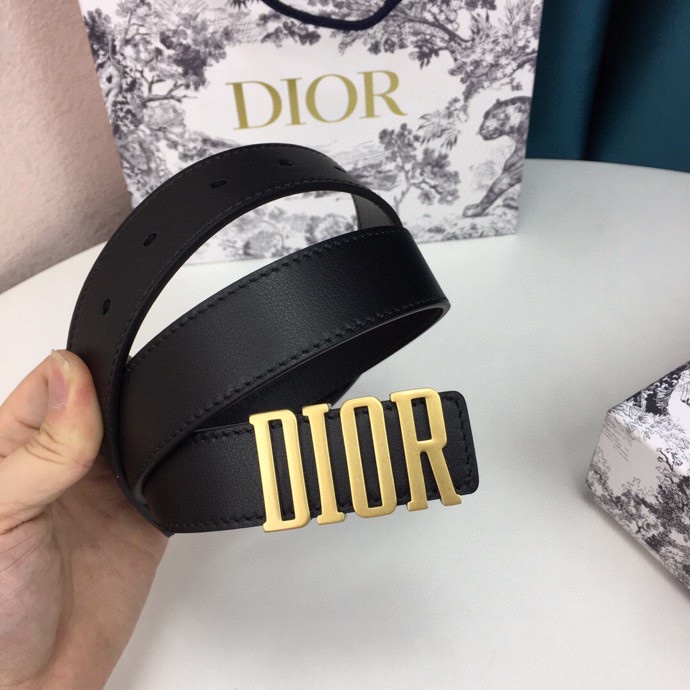 Dior Leather Belts 1:1 Mirror Version