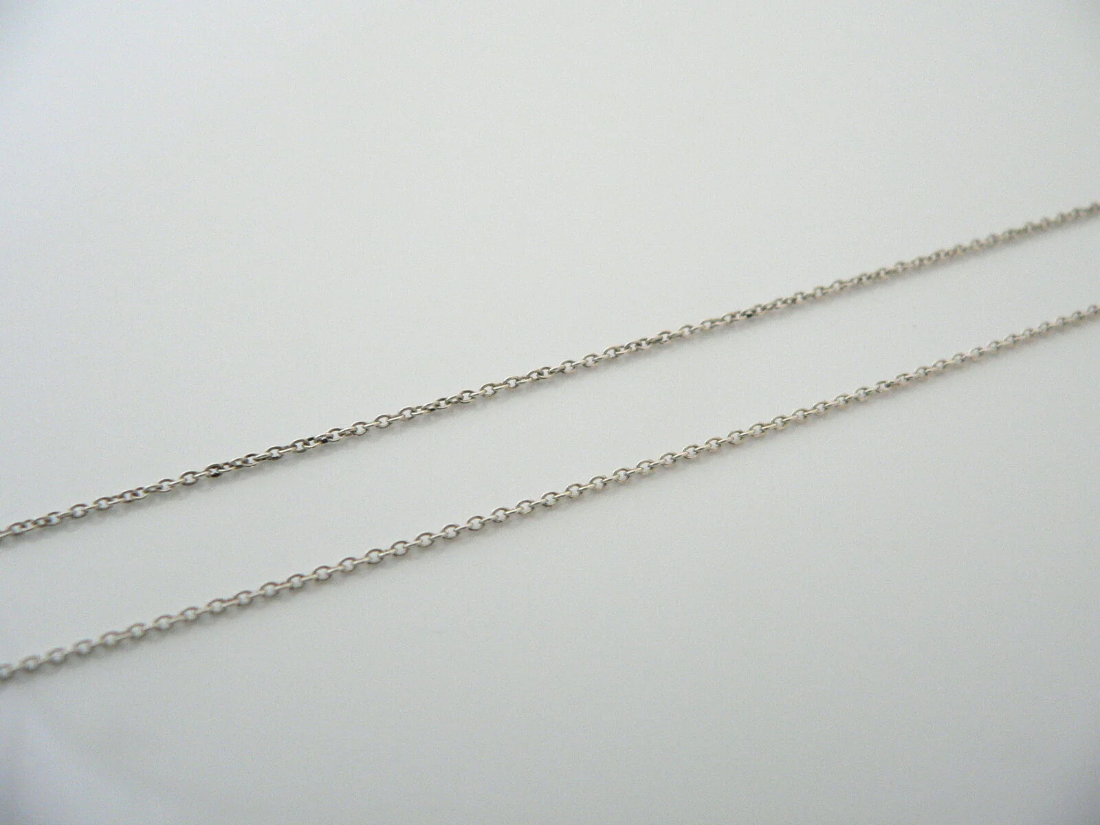 Tiffany & Co Silver Picasso Red Enamel LOVE Loving Heart Necklace Pendant Chain