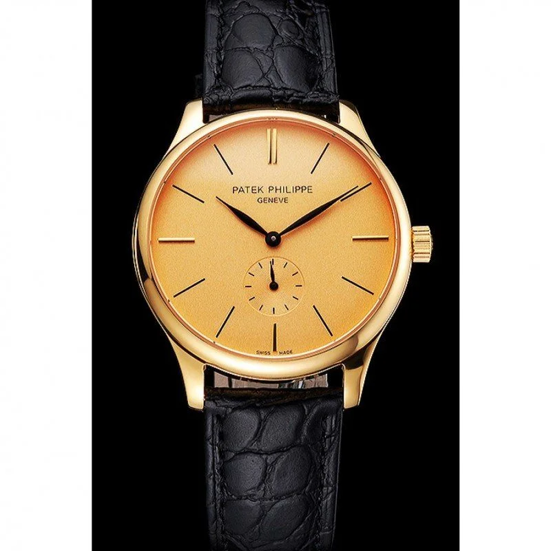 Calatrava Dial Gold 39 mm, Yellow Gold Plated