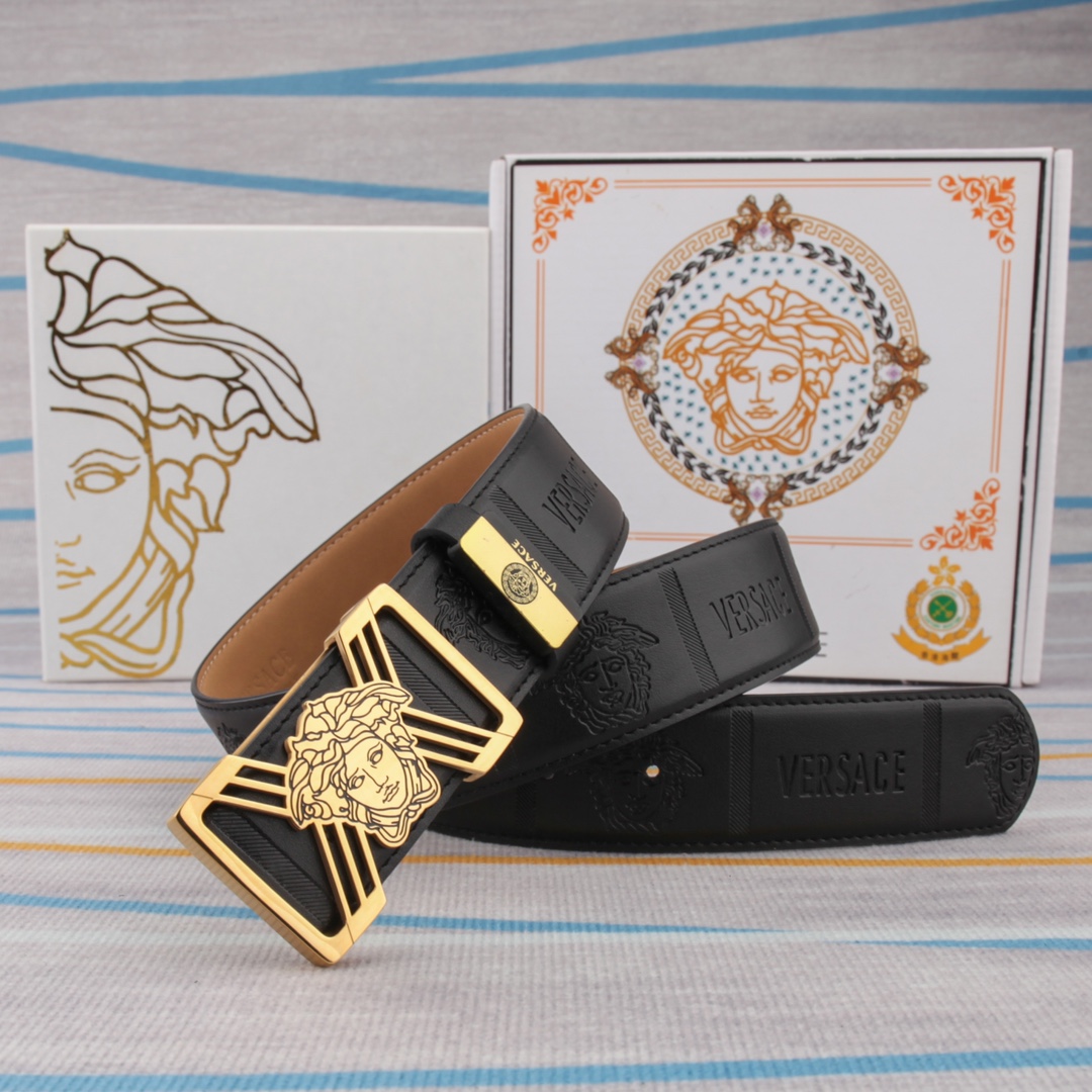 Versace Leather Belts 1:1 Mirror Version