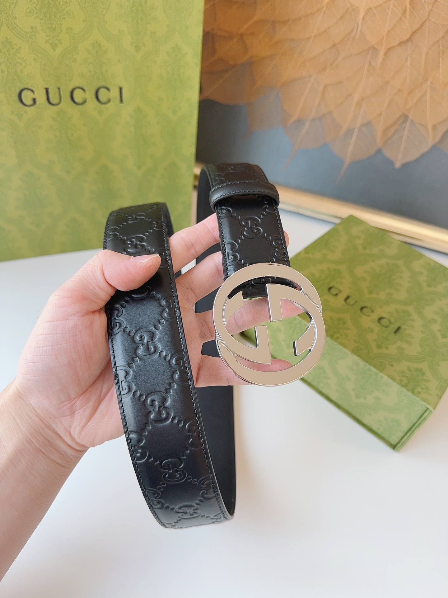 Gucci Leather Belts 1:1 Mirror Version