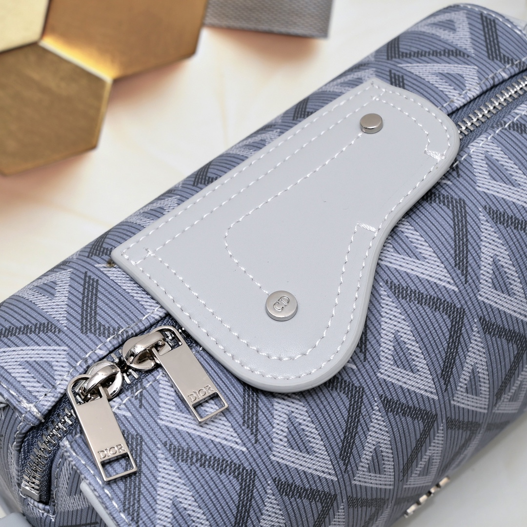 Dior Lingot Messenger Bag CD Diamond Shoulder Bag Handbag