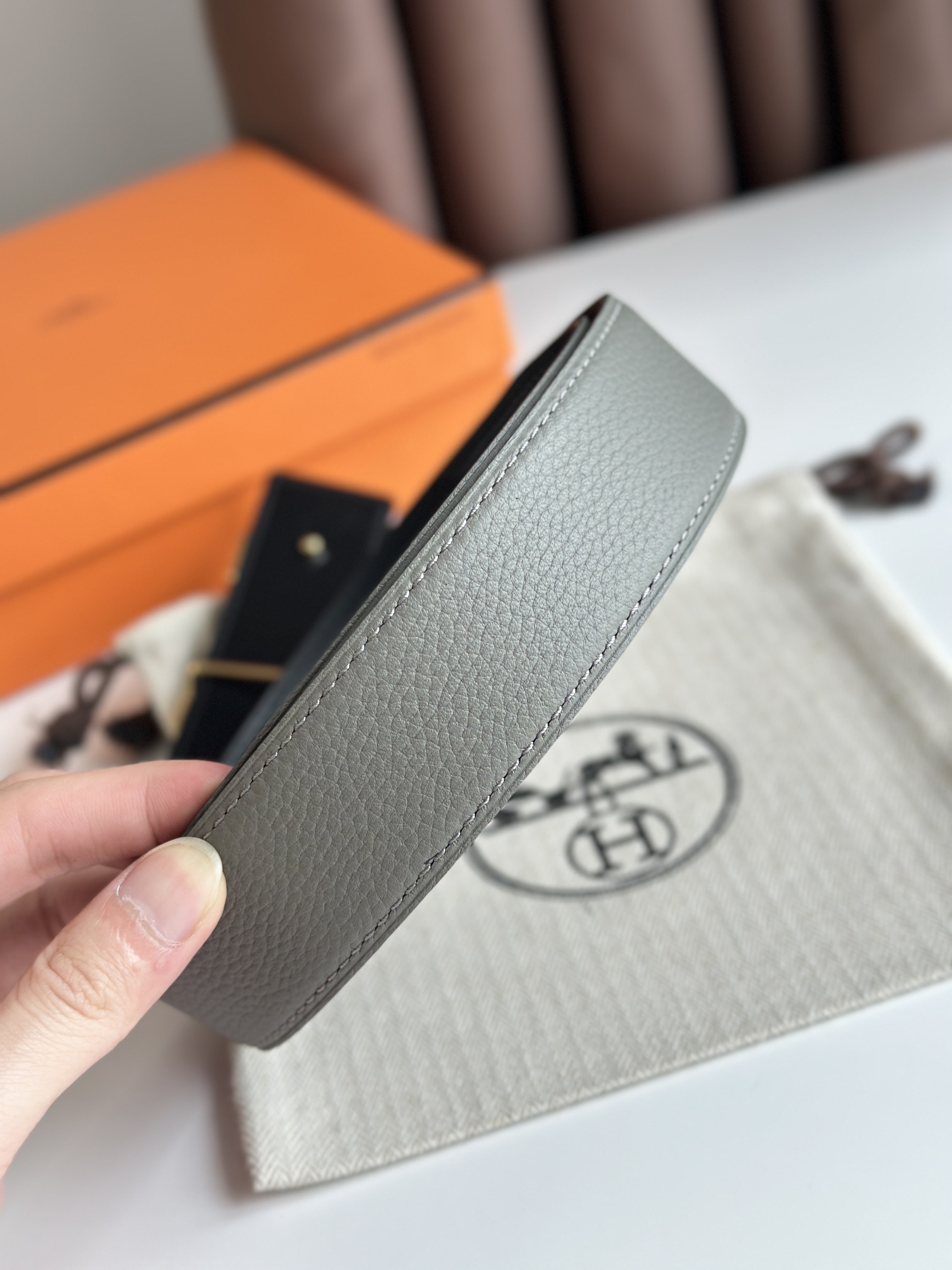 Hermes Leather Belts 1:1 Mirror Version