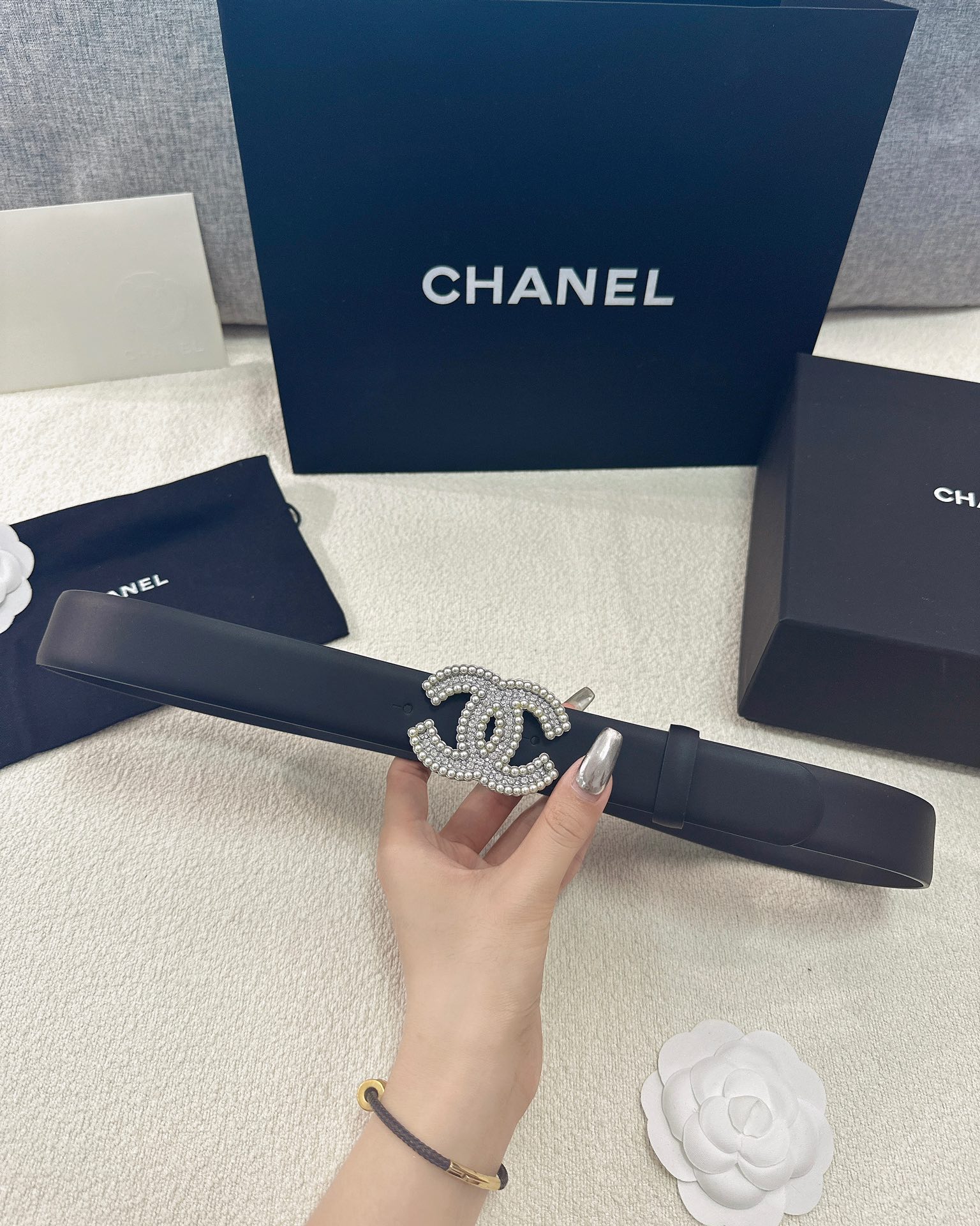 Chanel Leather Belts 1:1 Mirror Version