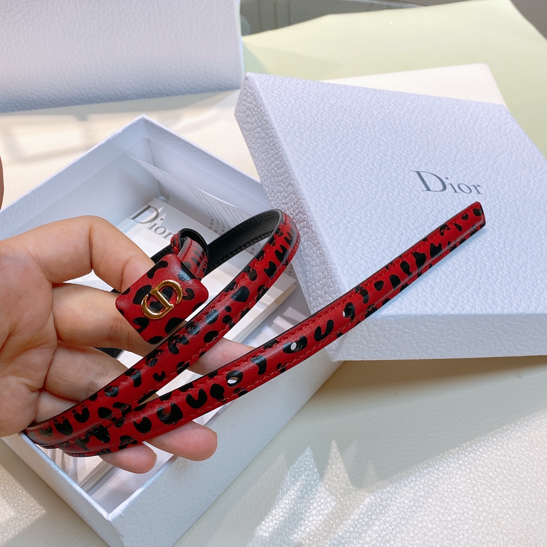 Dior Leather Belts 1:1 Mirror Version