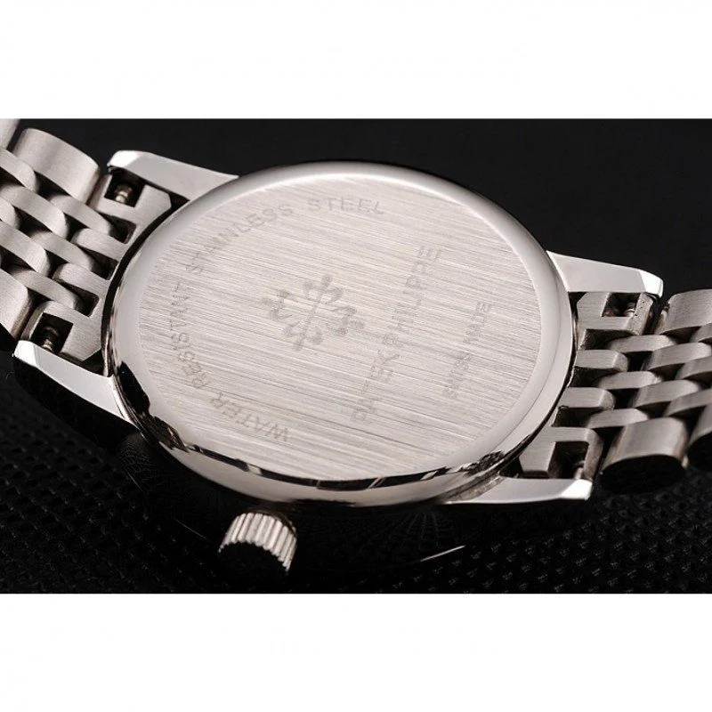 Calatrava Dial White 28 mm, Stainless Steel