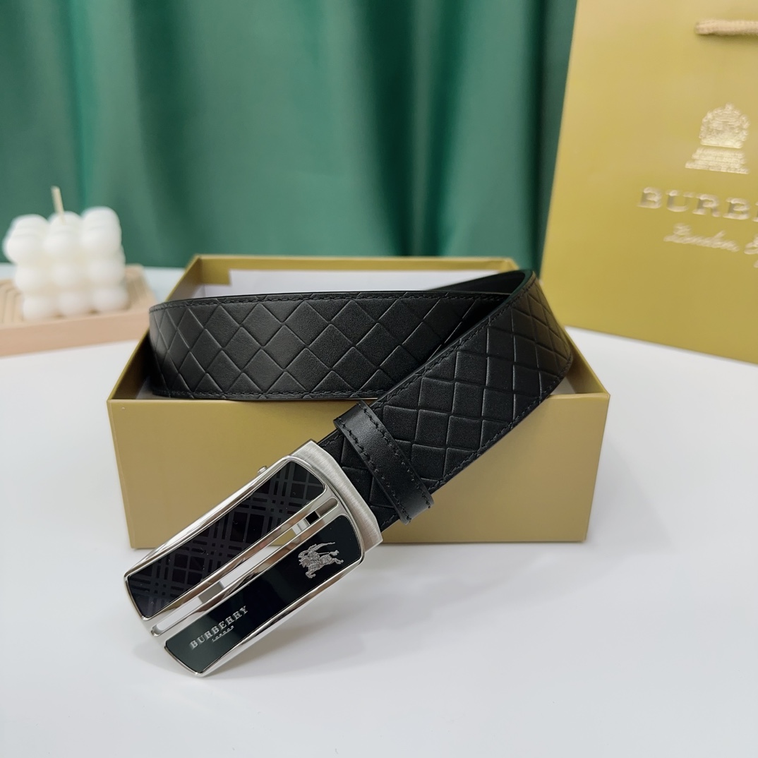 Burberry Leather Belts 1:1 Mirror Version