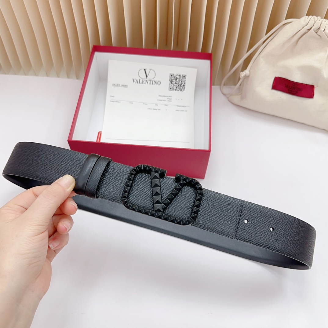 Valentino Leather Belts 1:1 Mirror Version
