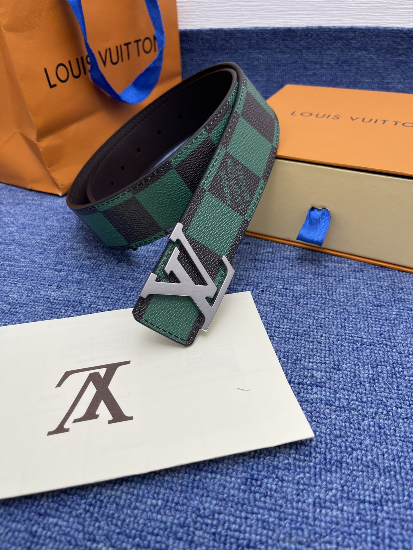 Louis Vuitton LV Leather Belts 1:1 Mirror Version