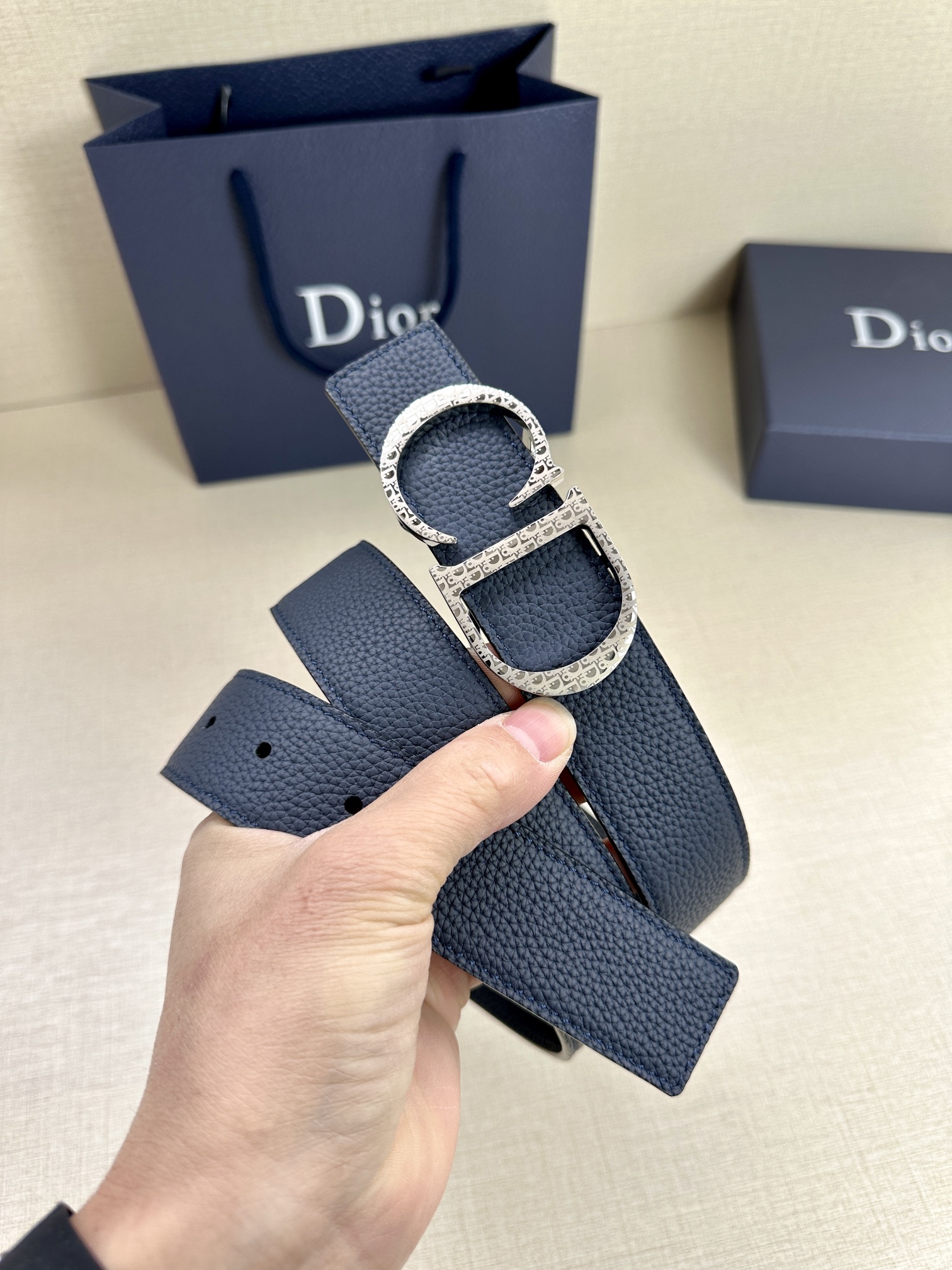 Dior Leather Belts 1:1 Mirror Version