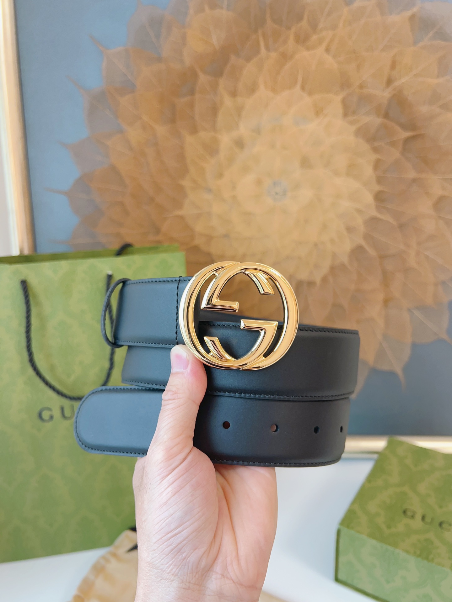 Gucci Leather Belts 1:1 Mirror Version