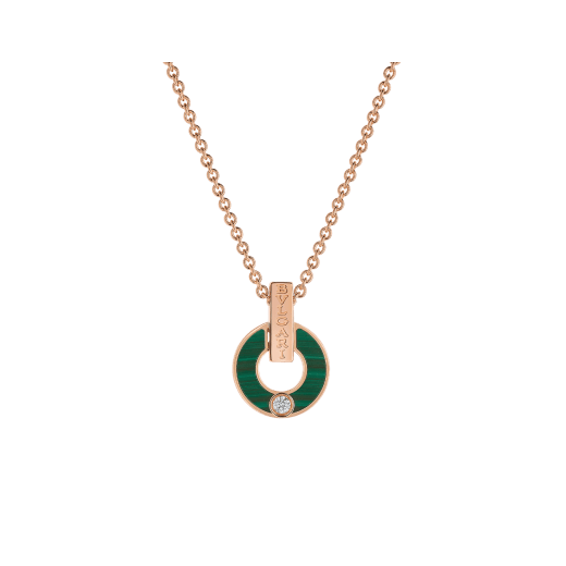 BVLGARI BVLGARI NECKLACE, White Mother-of-Pearl & Turquoise