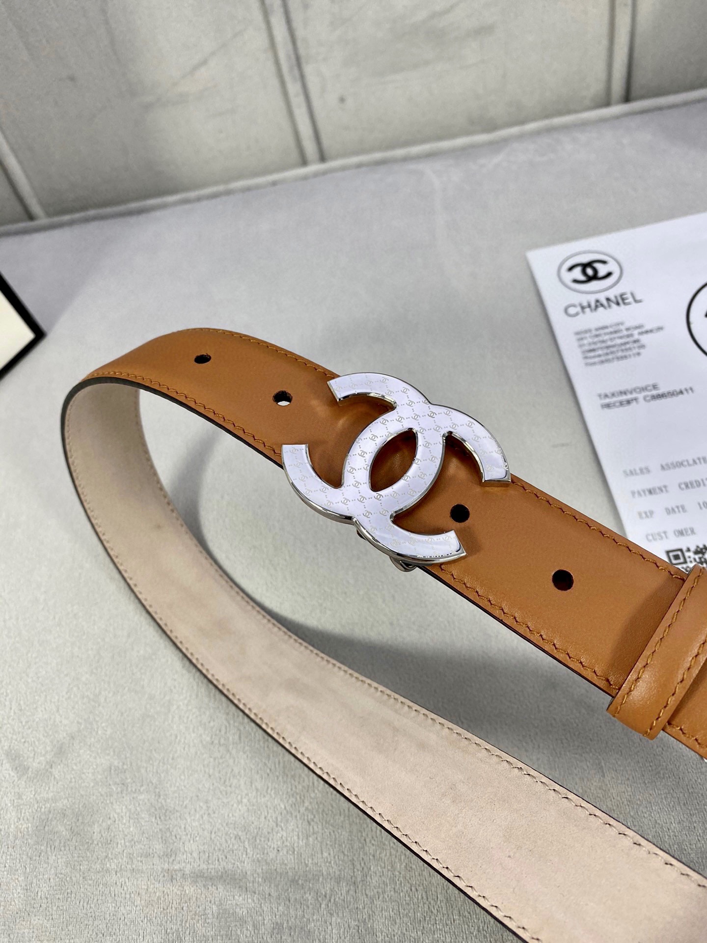 Chanel Leather Belts 1:1 Mirror Version