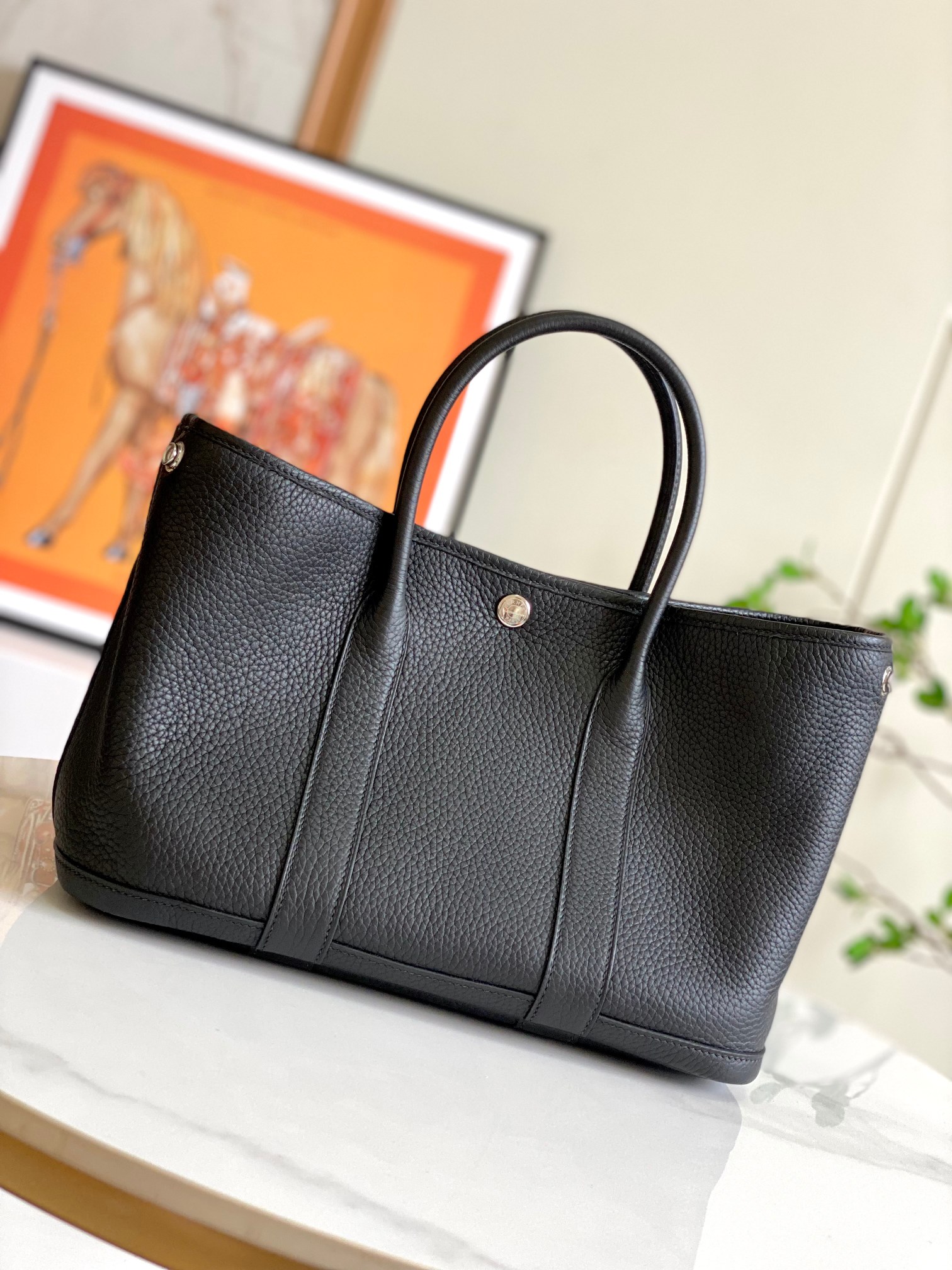 Hermes 10A Handbag Shoulder Bag Top Mirror Quality Version Garden30