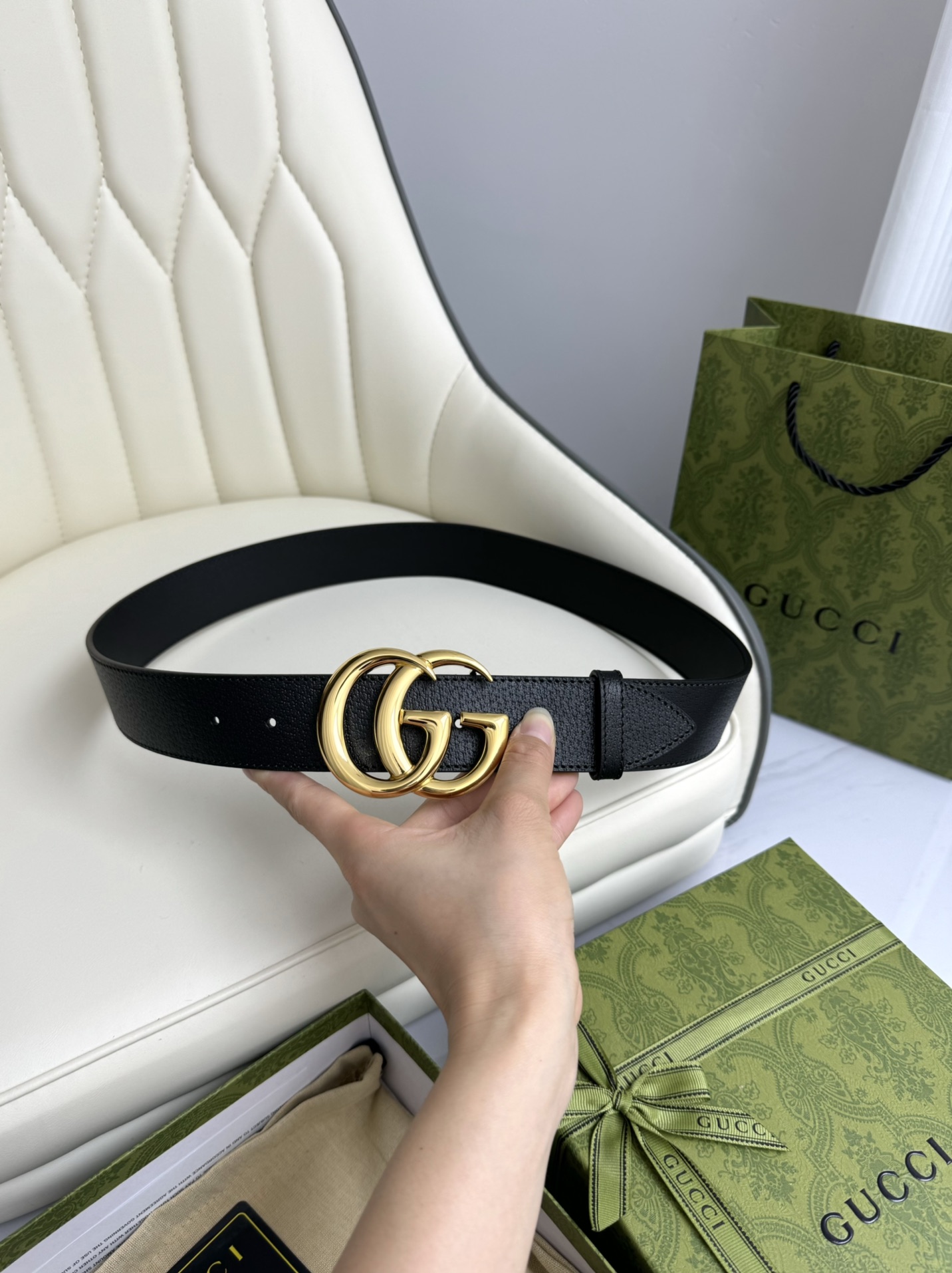 Gucci Leather Belts 1:1 Mirror Version