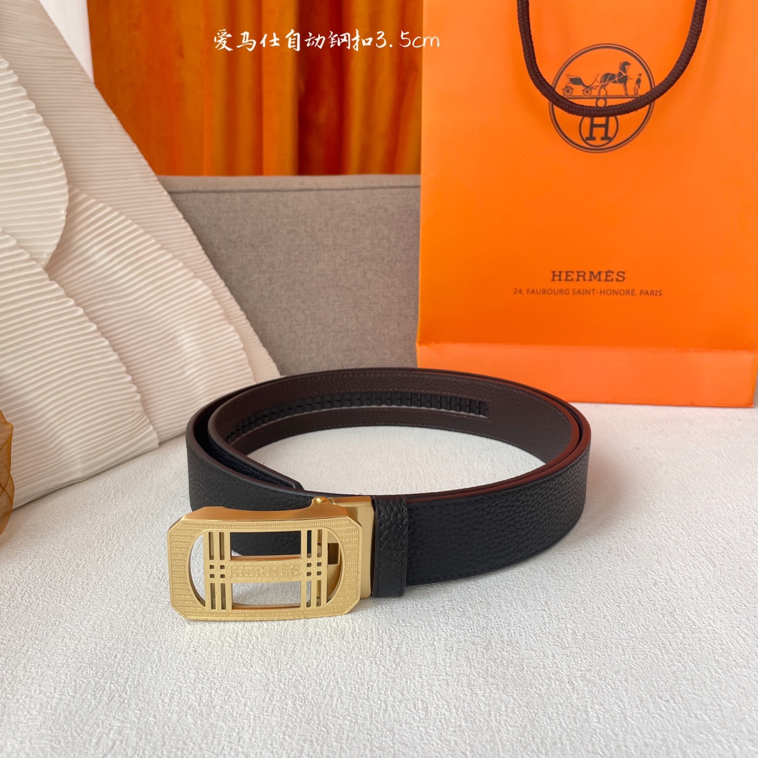 Hermes Leather Belts 1:1 Mirror Version
