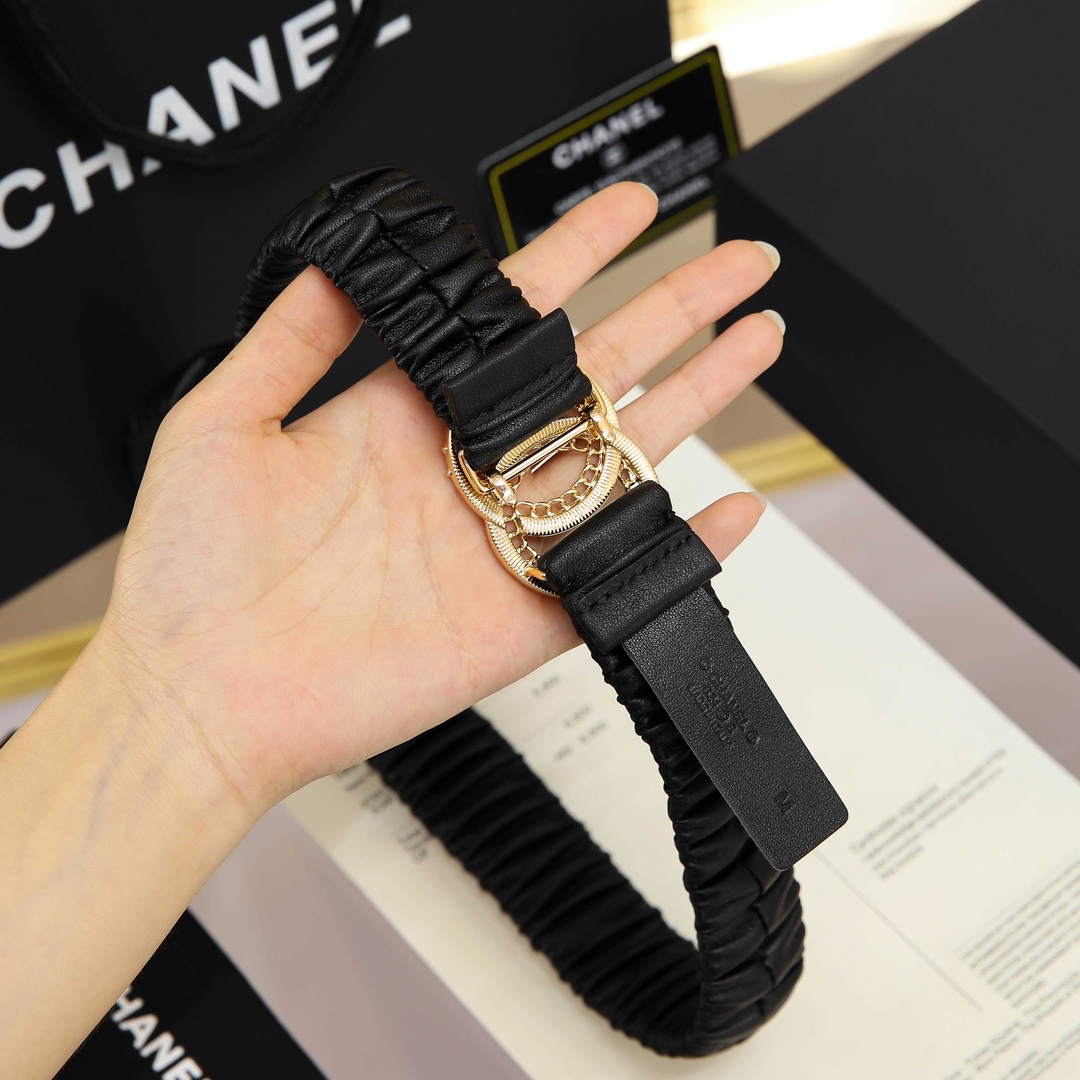 Chanel Leather Belts 1:1 Mirror Version