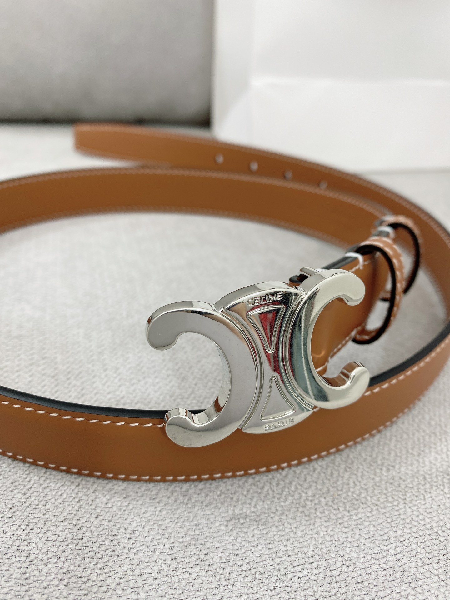 Celine Leather Belts 1:1 Mirror Version
