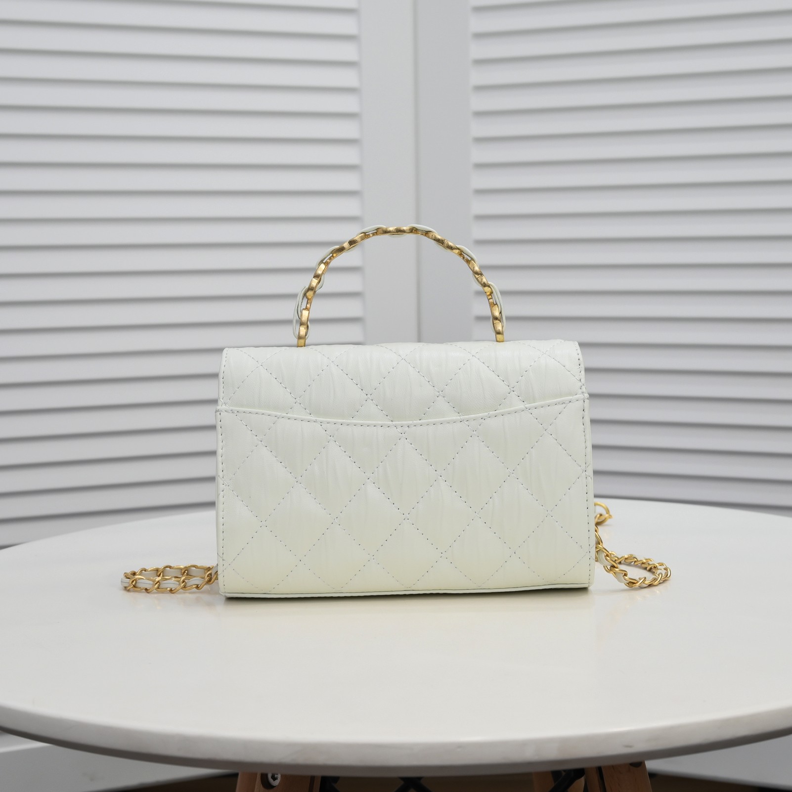 Chanel Handle Double C  Shoulder Bag Handbag