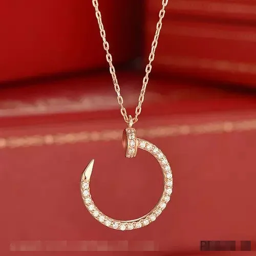 Cartier Juste Un Clou Pendant Pink Gold, Diamonds B3047000