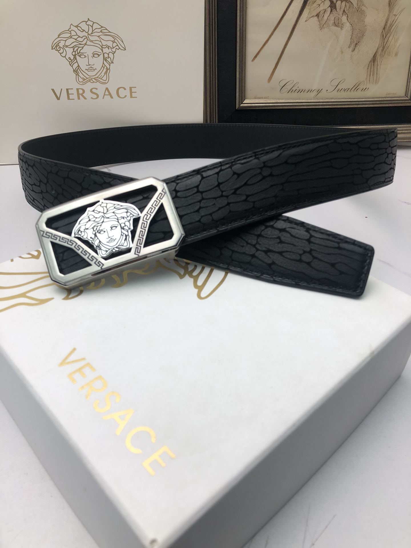 Versace Leather Belts 1:1 Mirror Version