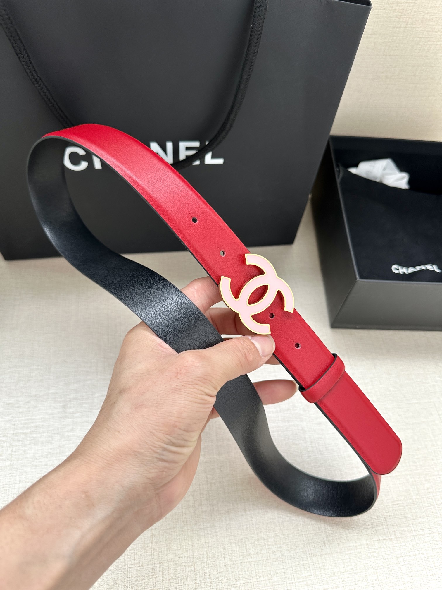 Chanel Leather Belts 1:1 Mirror Version